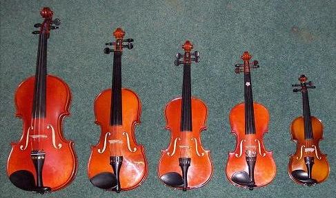 ¿No sabes qué tamaño de violín comprar?