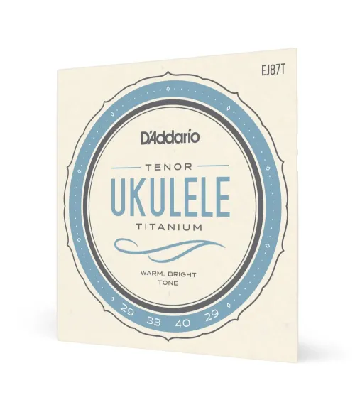 D'Addario EJ87T, cuerdas de titanio para ukulele tenor