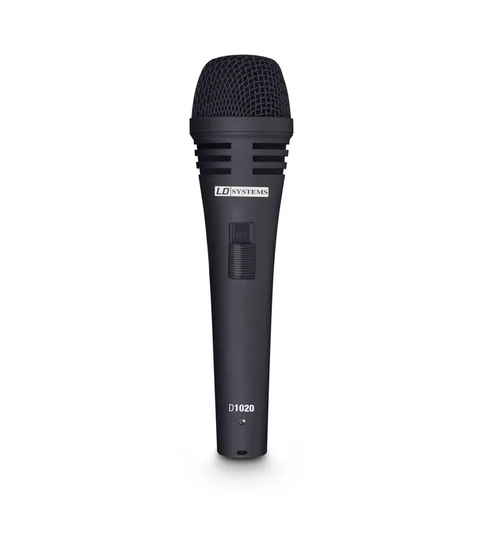 LD Systems D 1020 Micrófono dinámico vocal con Interruptor