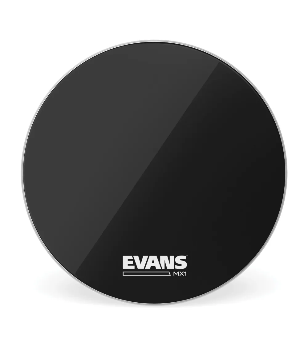 EVANS MX1. Parche de bombo negro de 14" EVANS MX1. Parche de bombo negro de 14"