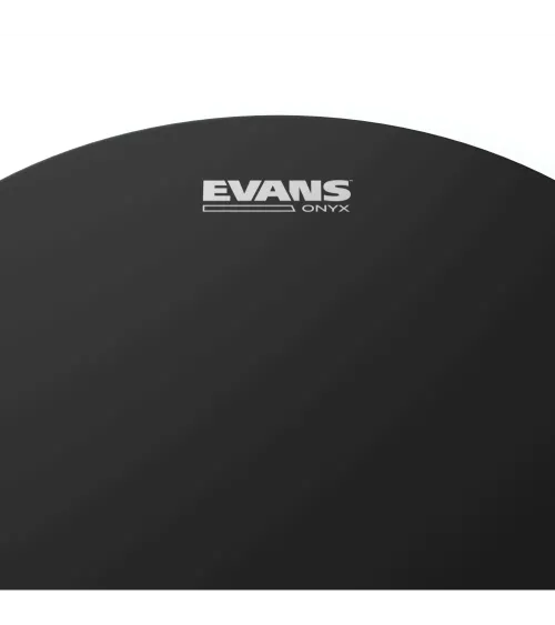Juego de parches recubiertos de 2 capas para toms (10, 12 y 16 pulgadas/254, 305 y 406 mm), rock, Onyx de EVANS.