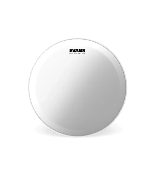 Parche hidráulico transparente para bombo de 18 pulgadas (457 mm) EQ3 de EVANS.