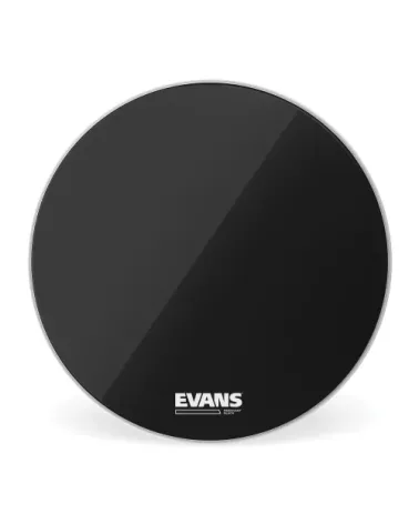 Parche resonante negro para bombo de 18 pulgadas (457 mm) EVANS.
