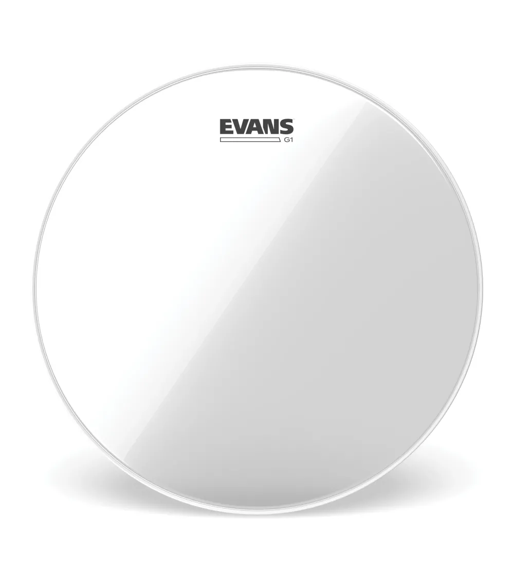 Parche hidráulico transparente para tambor de 18 pulgadas (457 mm) G1 de EVANS.