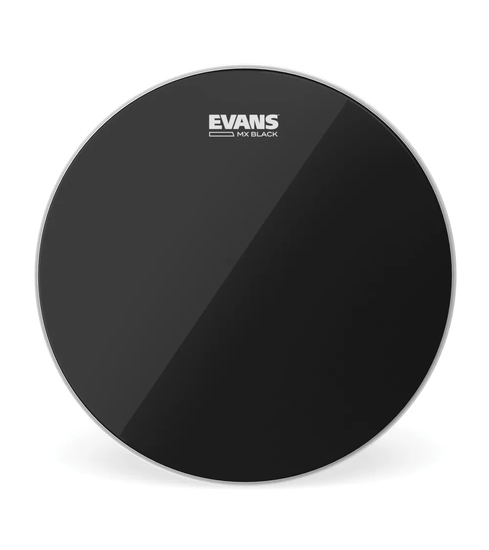 Parche negro para tambor tenor de marcha de 13 pulgadas (330 mm) MX de EVANS.