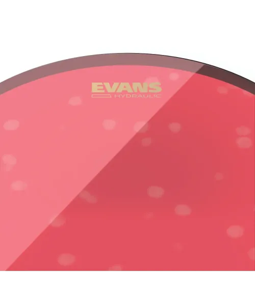 EVANS Hydraulic Red. Parche hidráulico rojo, 8 pulgadas