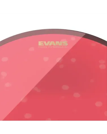 EVANS Hydraulic Red. Parche hidráulico rojo, 8 pulgadas