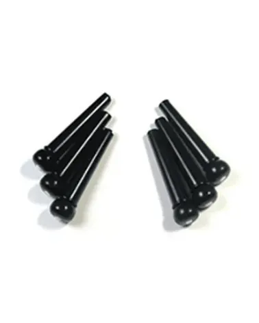 Retro Parts Rp410b 6 Pivotes Guitarra Negros