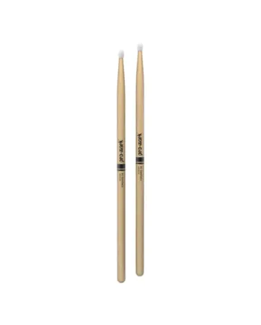 Baquetas ProMark Classic Forward 5B, Nogal americano con punta ovalada de nailon