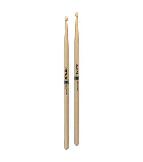 Baquetas ProMark Rebound 5B Long, Nogal americano con punta de bellota