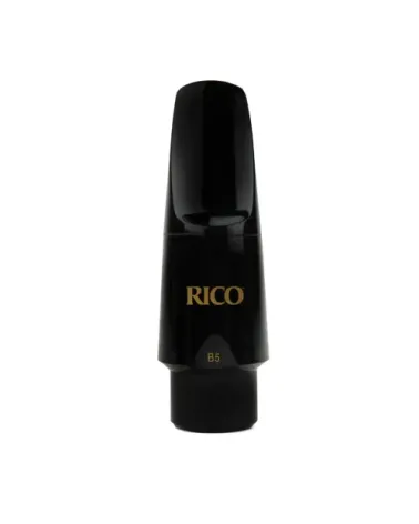 Boquilla de graftonita Rico para saxo tenor, B5.