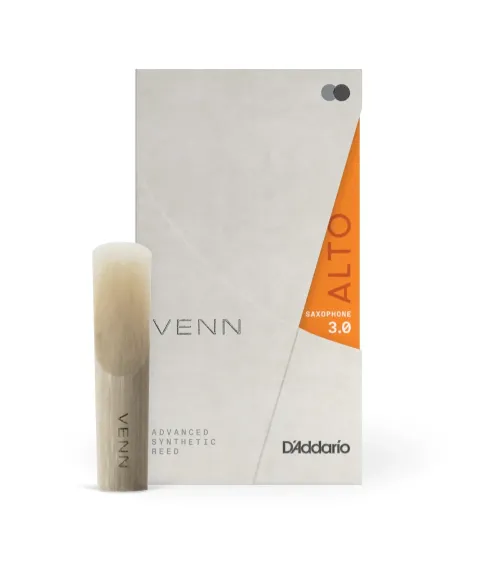 D'Addario VENN. Caña para Saxofón alto, G2, fuerza 3.0 D'Addario VENN. Caña para Saxofón alto, G2, fuerza 3.0