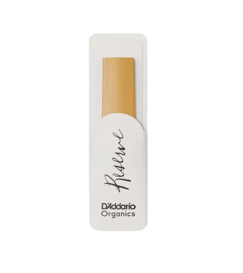 D'Addario Organic Reserve. Cañas para clarinete en Eb, fuerza 4.5, pack de 10