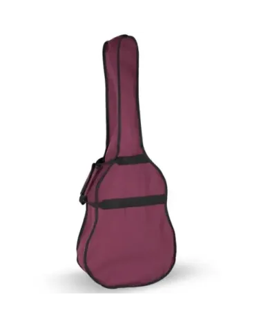 0611 FUNDA GUITARRA CLASICA REF. 19-N CON LOGO Granate