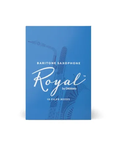 Cañas para saxo barítono Rico Royal, resistencia de 3.0, paquete de 10