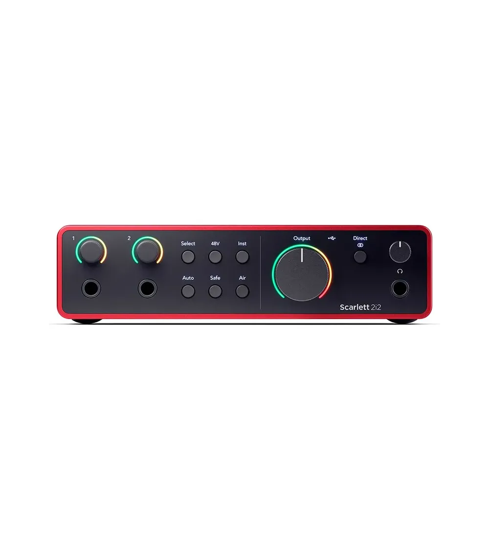 Focusrite Scarlett 2i2 4rd Gen Interface Audio