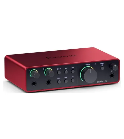 Focusrite Scarlett 2i2 4rd Gen Interface Audio