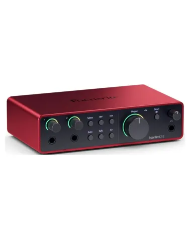 Focusrite Scarlett 2i2 4rd Gen Interface Audio