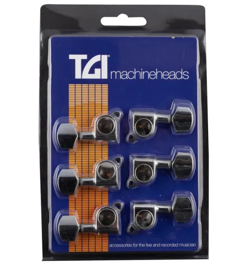 Clavijero Para Guitarra Acústica/Eléctrica 6 En Linea