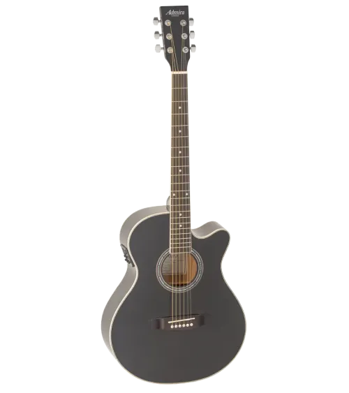 Guitarra Acústica Admira Indiana Negra Brillo