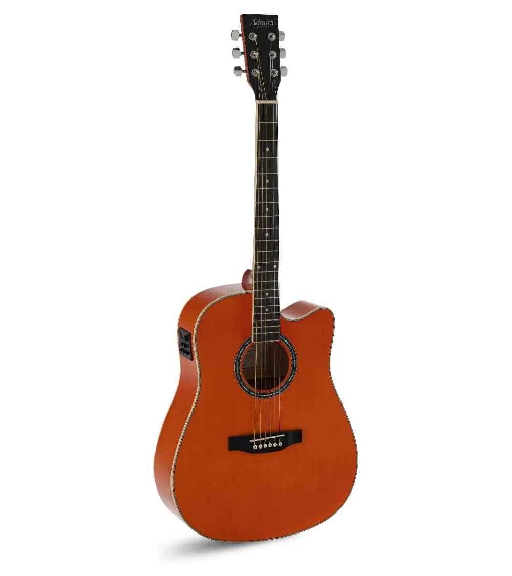 Guitarra Acústica Admira Tennessee Naranja Brillo