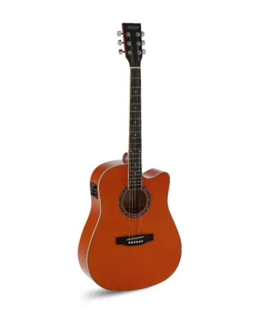 Guitarra Acústica Admira Tennessee Naranja Brillo