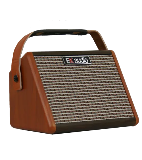 AG15A AMPLIFICADOR GUITARRA ACÚSTICA EK AUDIO DE 15W CON BATERÍA RECARGABLE