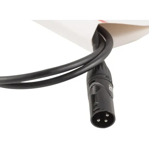 CABLE PARA MICRÓFONO XLR-XLR MACHO DE 9 METROS
