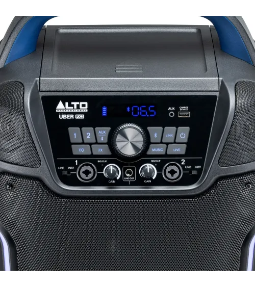 ALTO PROFESSIONAL ÜBER FX2 PA portátil de 200 W con batería recargable, Bluetooth y sonido de 320 grad ALTO PROFESSIONAL ÜBER FX2 PA portátil de 200 W con batería recargable, Bluetooth y sonido de 320 grad
