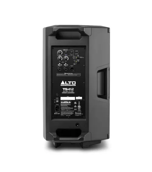 ALTO PROFESSIONAL TS412 Recinto autoamplificado 2 vías, 12", 2500 W, con Bluetooth, DSP y control v ALTO PROFESSIONAL TS412 Recinto autoamplificado 2 vías, 12", 2500 W, con Bluetooth, DSP y control v
