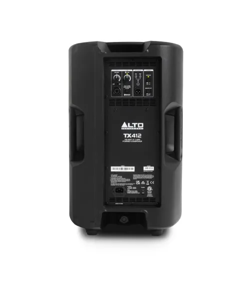 ALTO PROFESSIONAL TX412 Recinto autoamplificado 2 vías de 12", 700W, con Bluetooth ALTO PROFESSIONAL TX412 Recinto autoamplificado 2 vías de 12", 700W, con Bluetooth