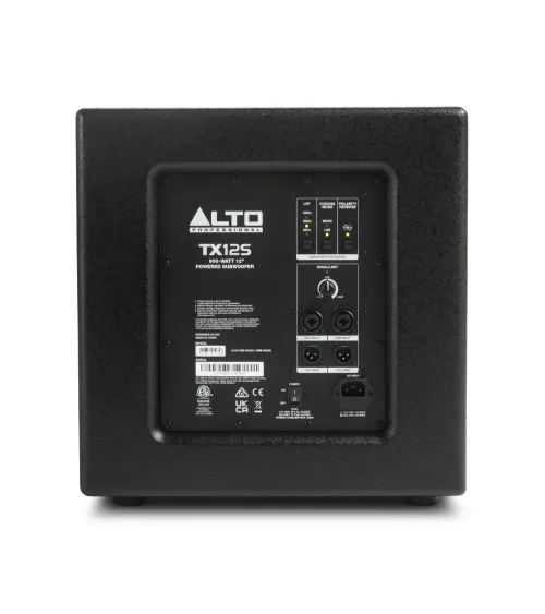 ALTO PROFESSIONAL TX12S Subgrave autoamplificado de 12", 900W, con DSP ALTO PROFESSIONAL TX12S Subgrave autoamplificado de 12", 900W, con DSP