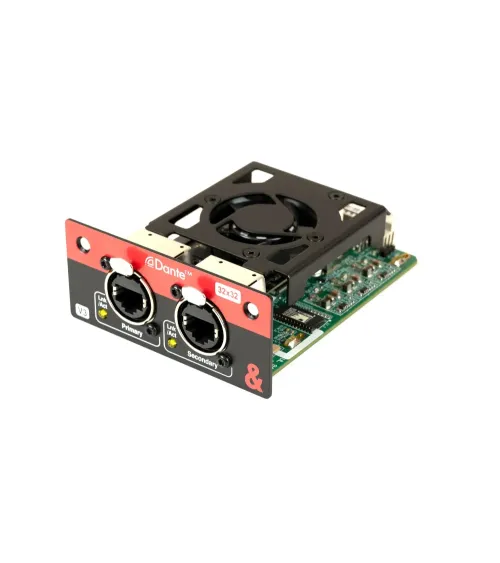 ALLEN-HEATH SQ Dante 32x32 Tarjeta Dante® 32x32 para mezcladores de la serie SQ y matrices AHM ALLEN-HEATH SQ Dante 32x32 Tarjeta Dante® 32x32 para mezcladores de la serie SQ y matrices AHM