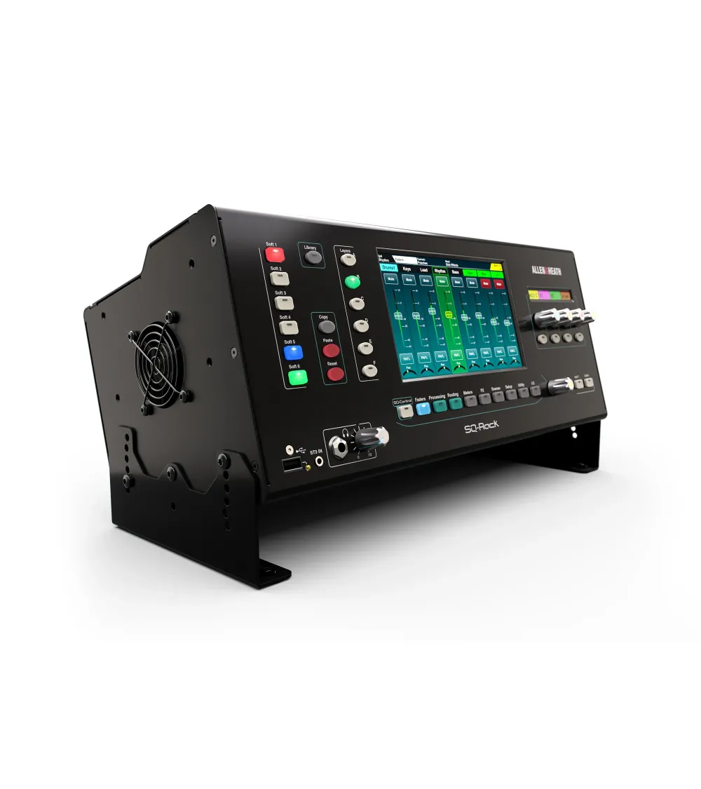 ALLEN-HEATH SQ-Rack Mezclador digital de 48 canales / 36 buses para montaje en rack ALLEN-HEATH SQ-Rack Mezclador digital de 48 canales / 36 buses para montaje en rack