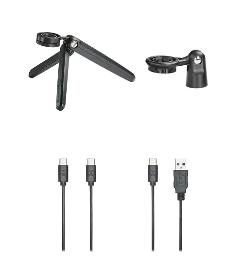 AUDIO-TECHNICA ATR2500x-USB Micrófono condensador cardioide USB