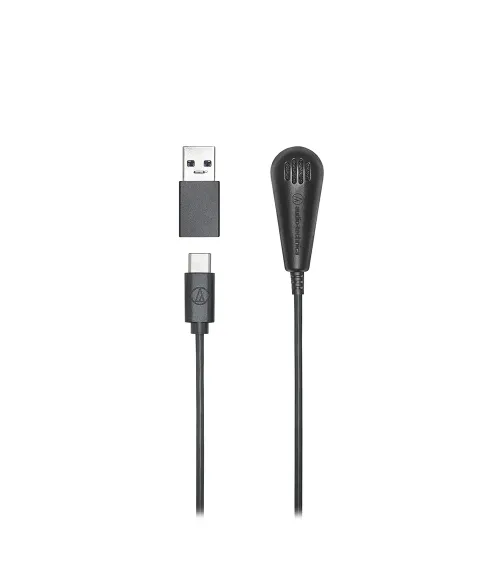AUDIO-TECHNICA ATR4650-USB Micrófono de superficie/solapa condensador omnidireccional