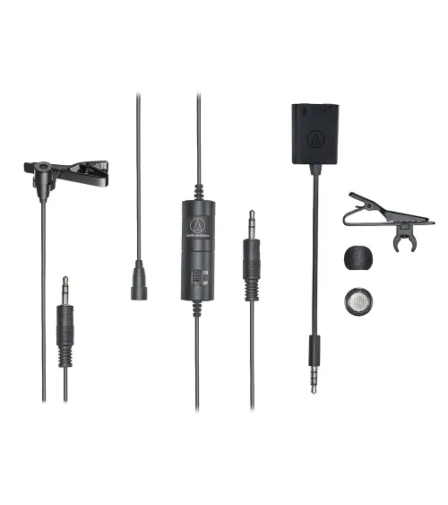 AUDIO-TECHNICA ATR3350xiS Micrófono lavalier condensador omnidireccional