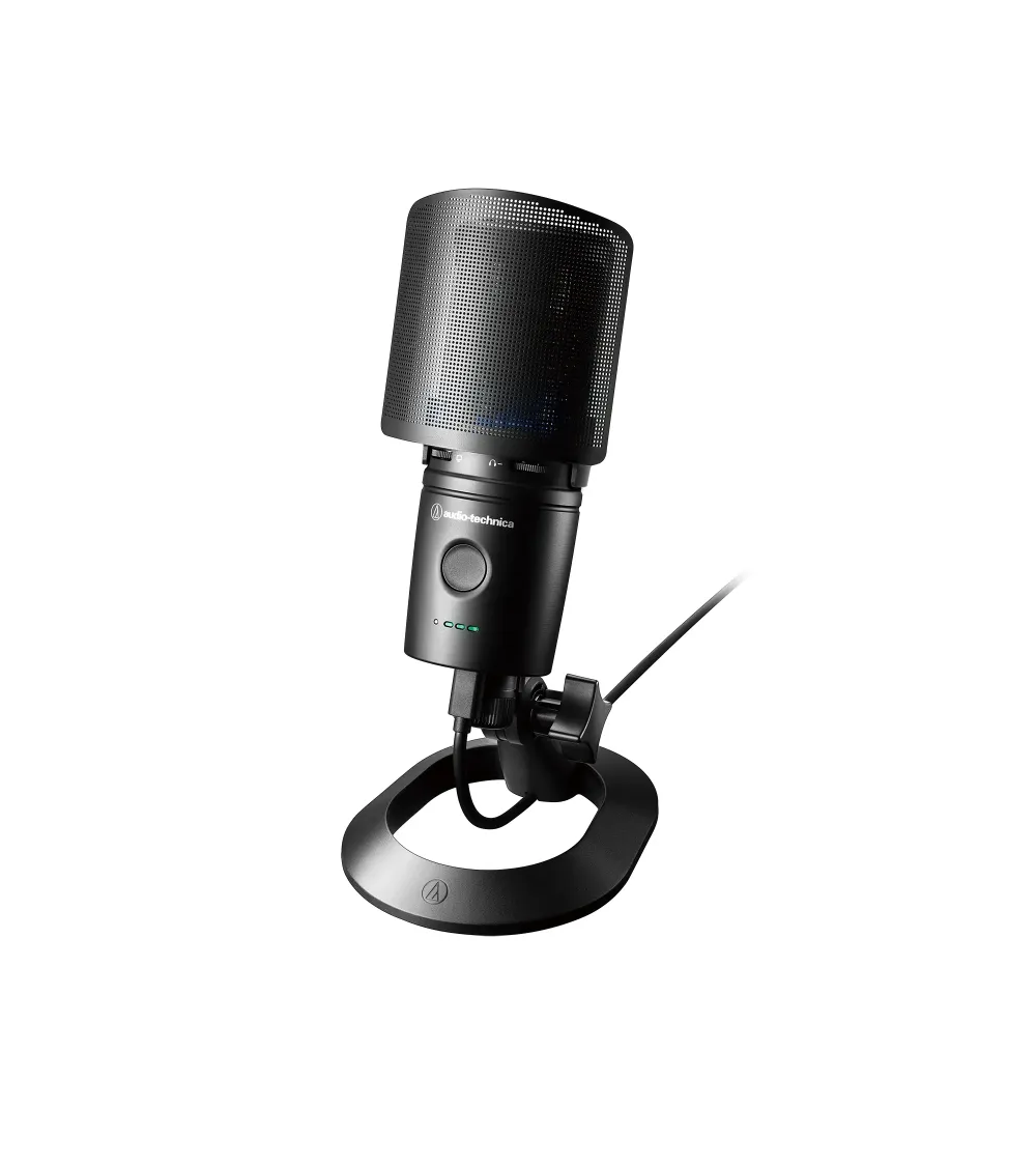 AUDIO-TECHNICA AT2020USB-XP Micrófono USB de condensador cardioide con ganancia automática