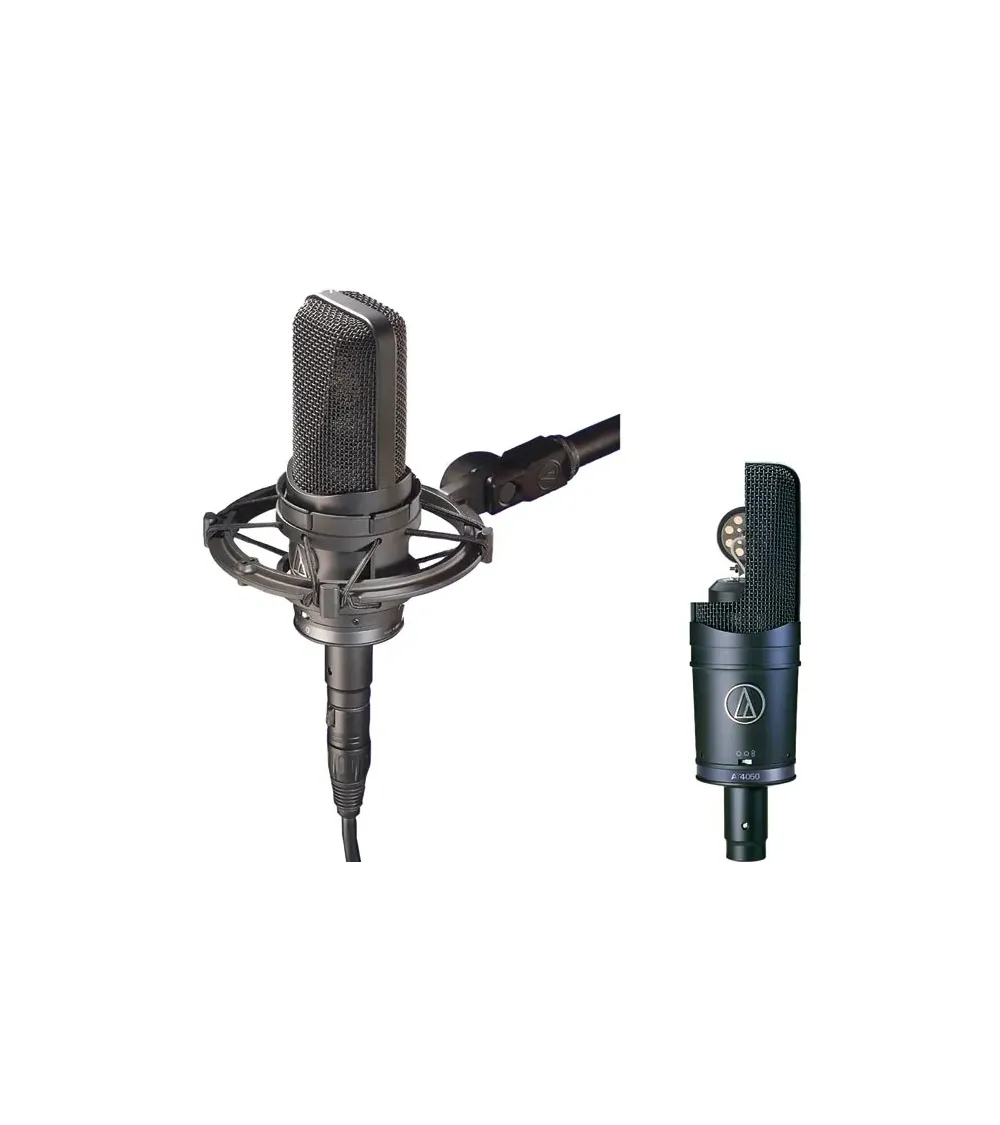 AUDIO-TECHNICA AT4050 Micrófono condensador multipatrón con soporte anti-vibración