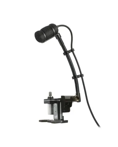 AUDIO-TECHNICA ATM350D Micrófono de condensador cardioide de pinza con soporte de montaje para bat