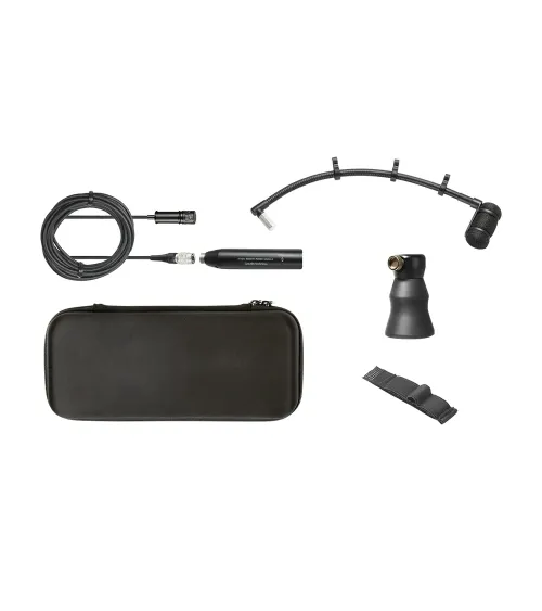 AUDIO-TECHNICA ATM350PL Micrófono de condensador cardioide de pinza con soporte de montaje para pia