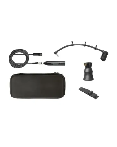 AUDIO-TECHNICA ATM350PL Micrófono de condensador cardioide de pinza con soporte de montaje para pia