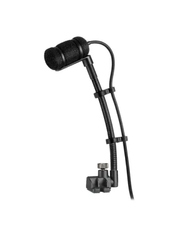 AUDIO-TECHNICA ATM350S Micrófono de condensador cardioide de pinza con soporte de montaje en super