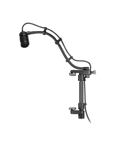 AUDIO-TECHNICA ATM350SL Micrófono de condensador cardioide de pinza con soporte de montaje para gui