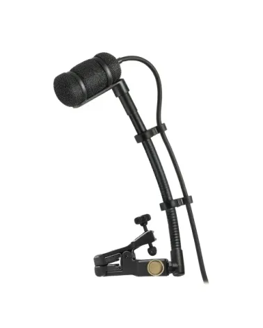 AUDIO-TECHNICA ATM350U Micrófono de condensador cardioide de pinza con soporte de montaje universa