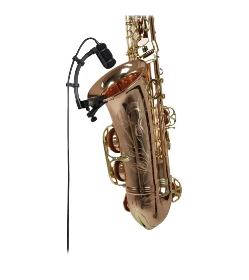 AUDIO-TECHNICA ATM350UcH Micrófono de condensador cardioide de pinza con soporte de montaje universa