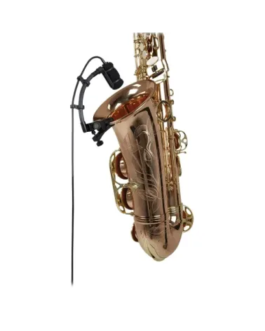 AUDIO-TECHNICA ATM350UcH Micrófono de condensador cardioide de pinza con soporte de montaje universa