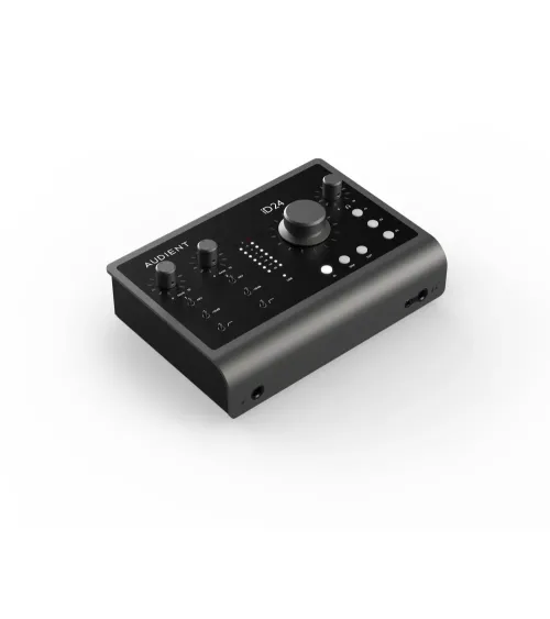 AUDIENT iD24 Interface de audio USB con 4 previos, 10 entradas y 14 salidas, ampliable d