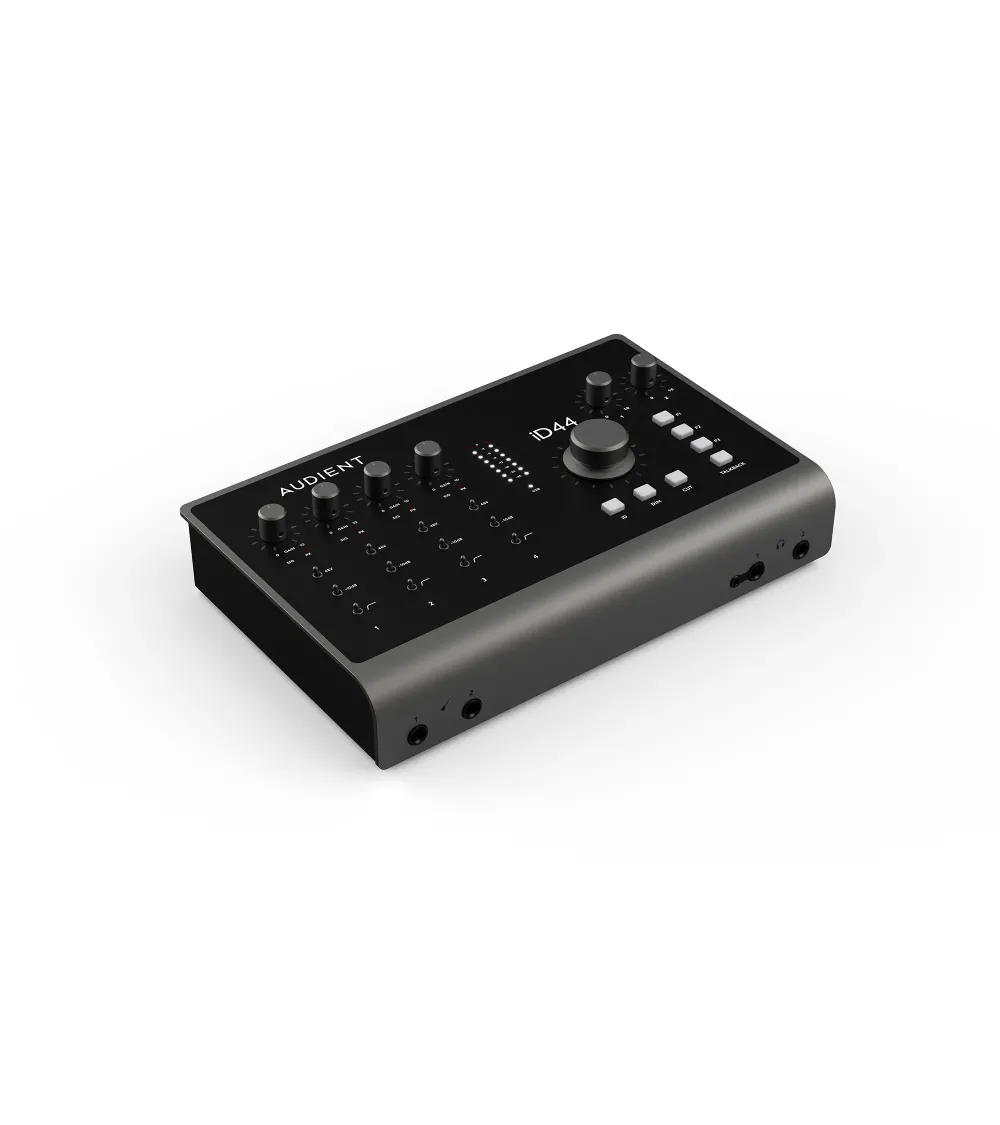 AUDIENT iD44 (MKII) Interface de audio USB con 4 previos, 20 entradas y 24 salidas, ampliable d