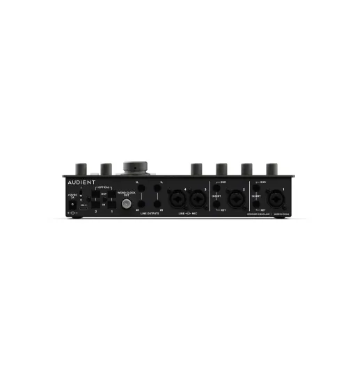 AUDIENT iD44 (MKII) Interface de audio USB con 4 previos, 20 entradas y 24 salidas, ampliable d